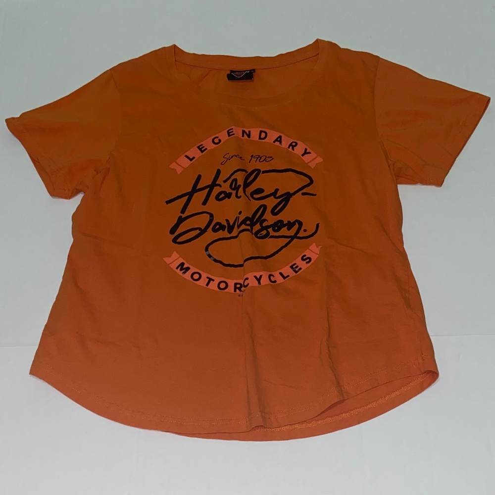 Harley-Davidson Legendary Motorcycles Women’s XL Short Sleeve Miracle City Tee